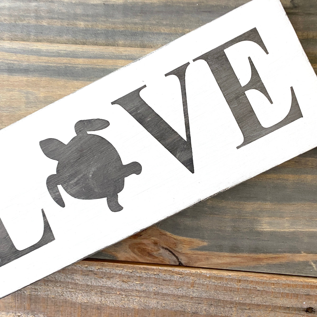 Sea Turtle Love Sign (Online Exclusive)