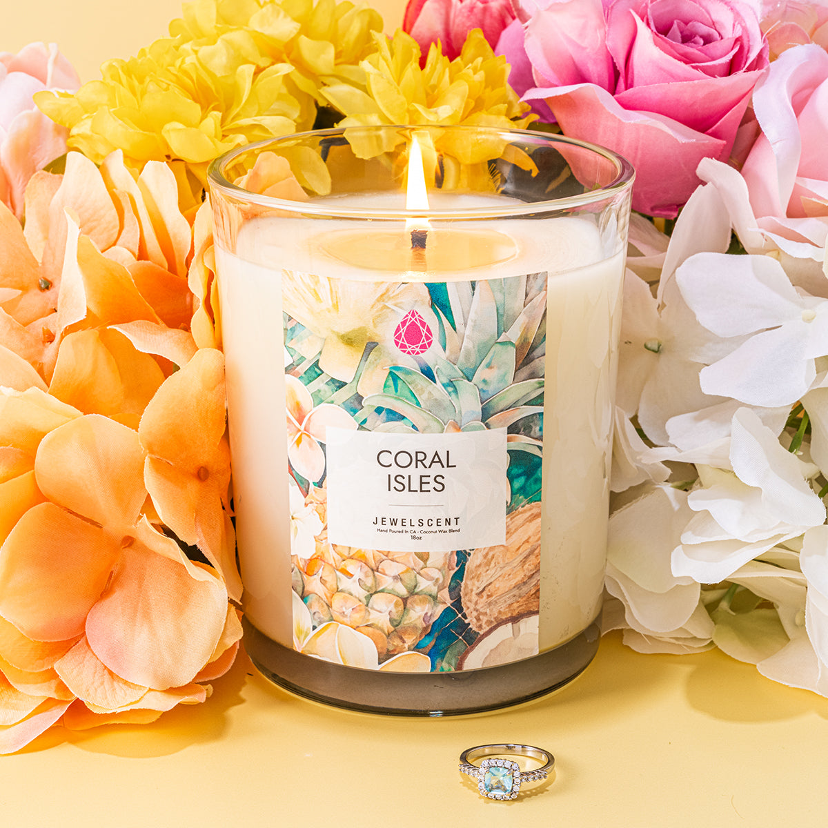 Coral Isles 18oz Home Jewelry Candle (Online Exclusive)