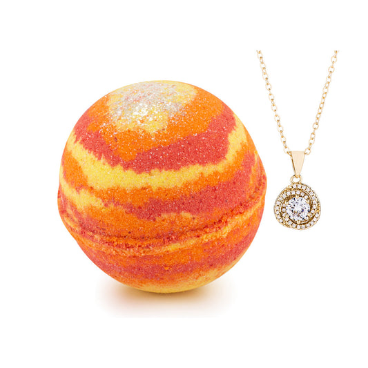 Cozy Cashmere 10oz Necklace Bath Bomb (Online Exclusive)