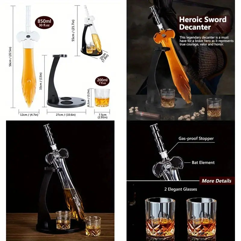 Legendary Sword Decanter Gift Set (Online Exclusive)