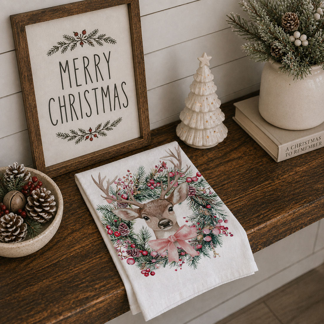 Deer Wreath (Online Exclusive)