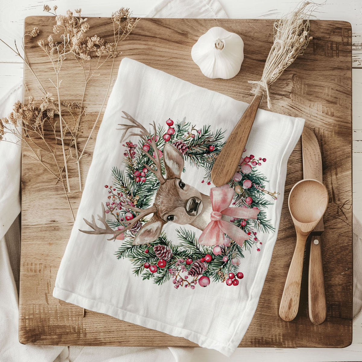 Deer Wreath (Online Exclusive)