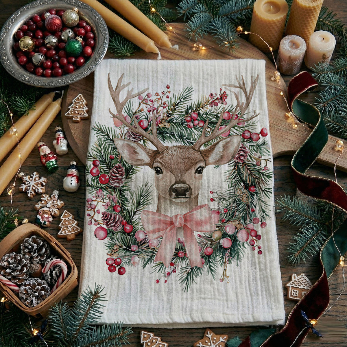Deer Wreath (Online Exclusive)