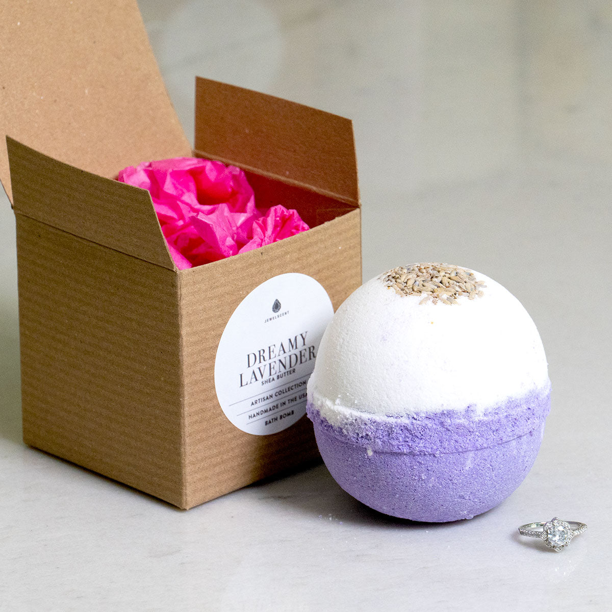Dreamy Lavender 10oz Jewelry Bath Bomb (Online Exclusive)