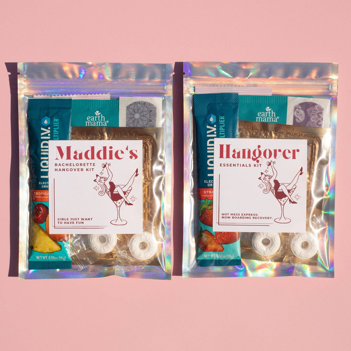 Hangover Kit Bags