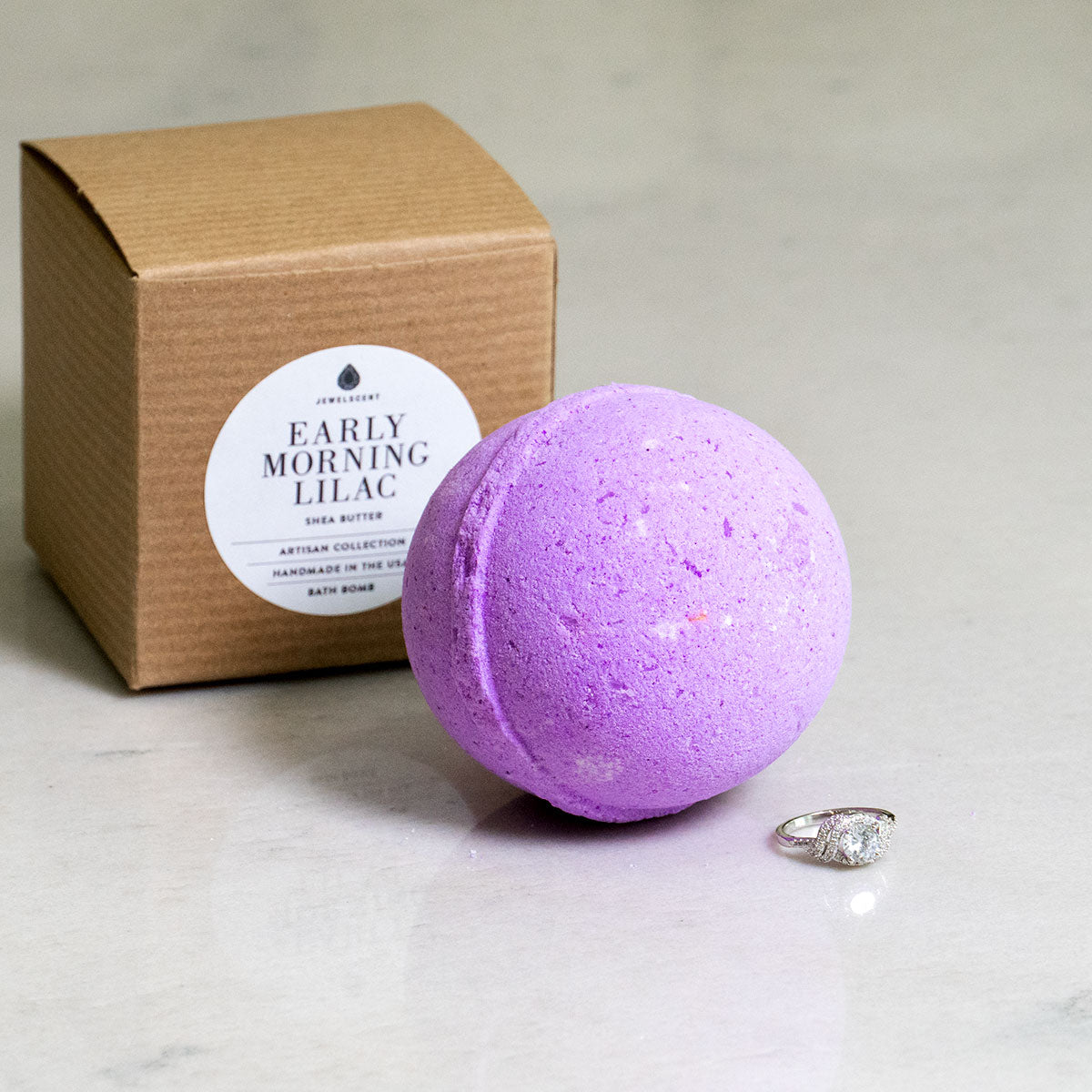 Early Morning Lilac 10oz Jewelry Bath Bomb (Online Exclusive)