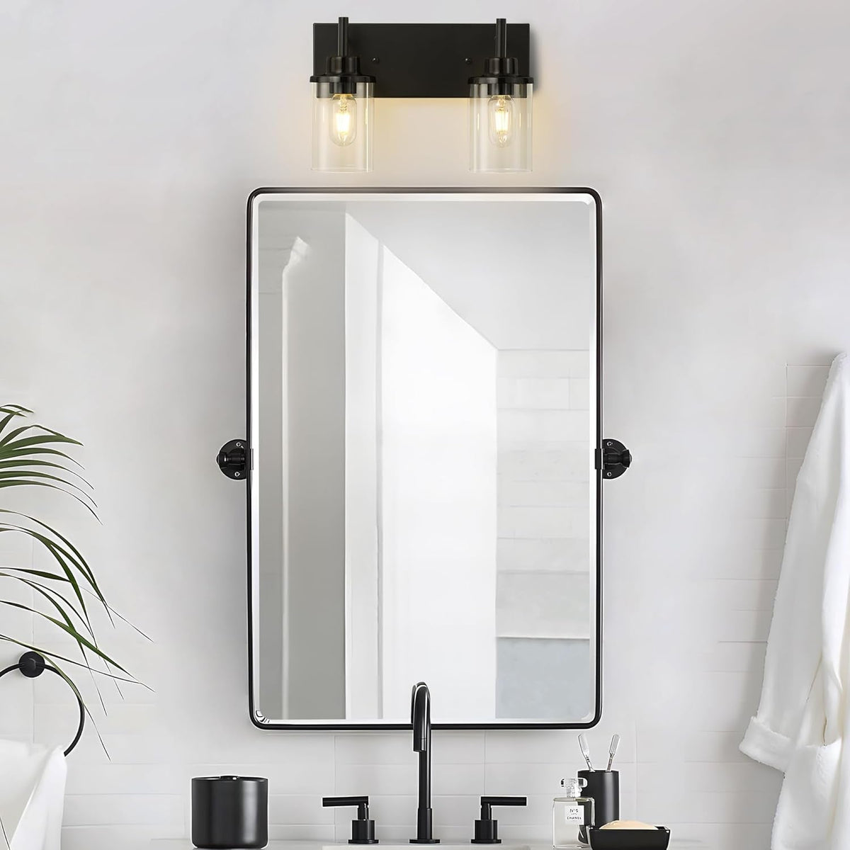 Clear Glass Shade Wall Sconce (Online Exclusive)