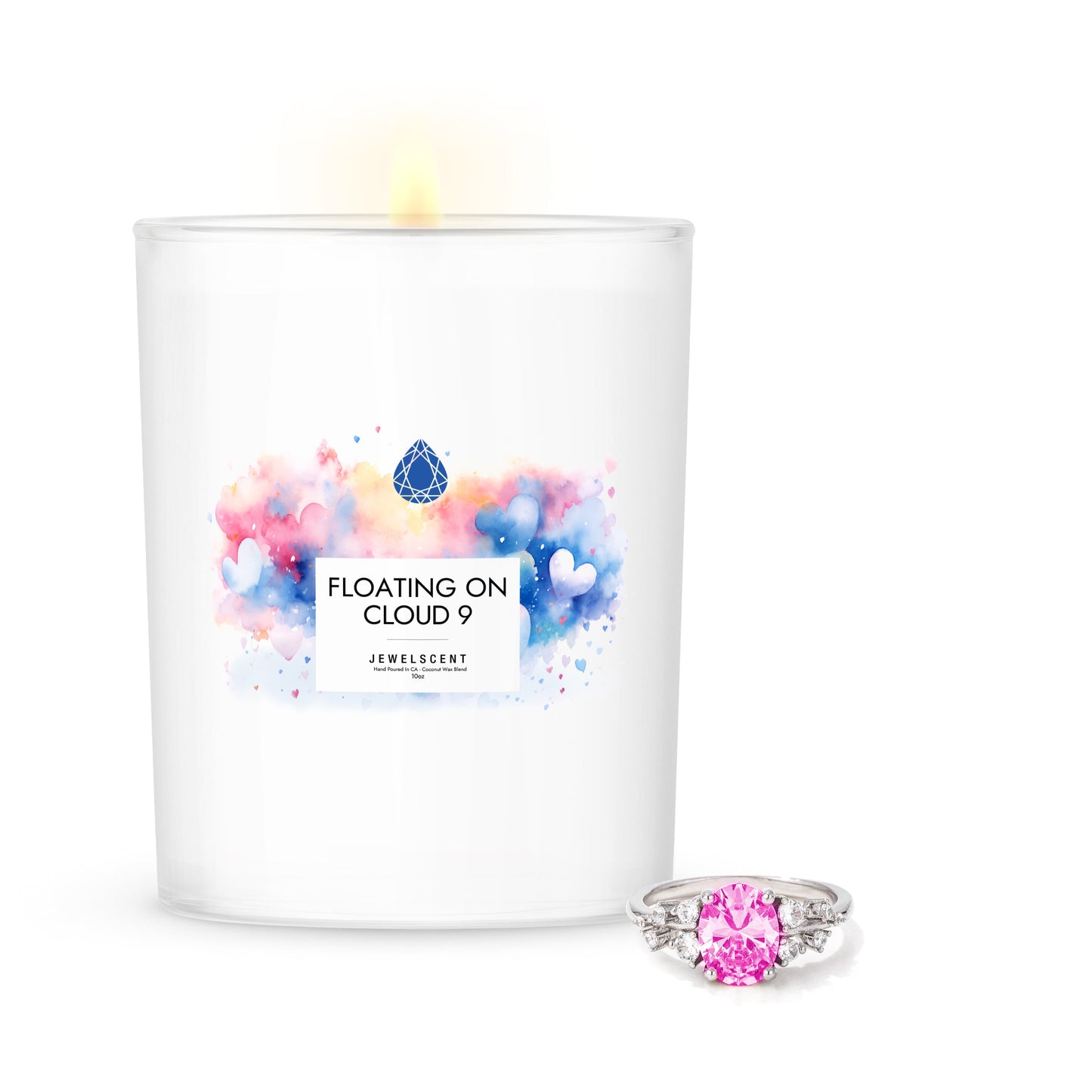 Floating On Cloud 9 18oz Home Jewelry Candle (Online Exclusive)