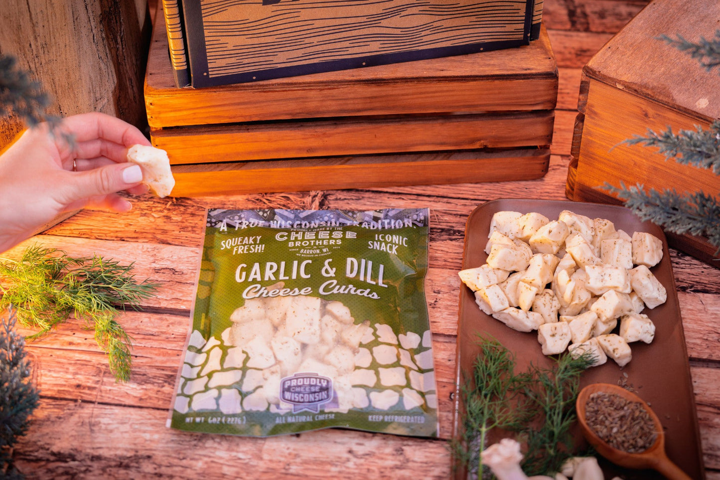 Garlic and Dill Cheese Curds *Ships Fresh Daily* (Online Exclusive)