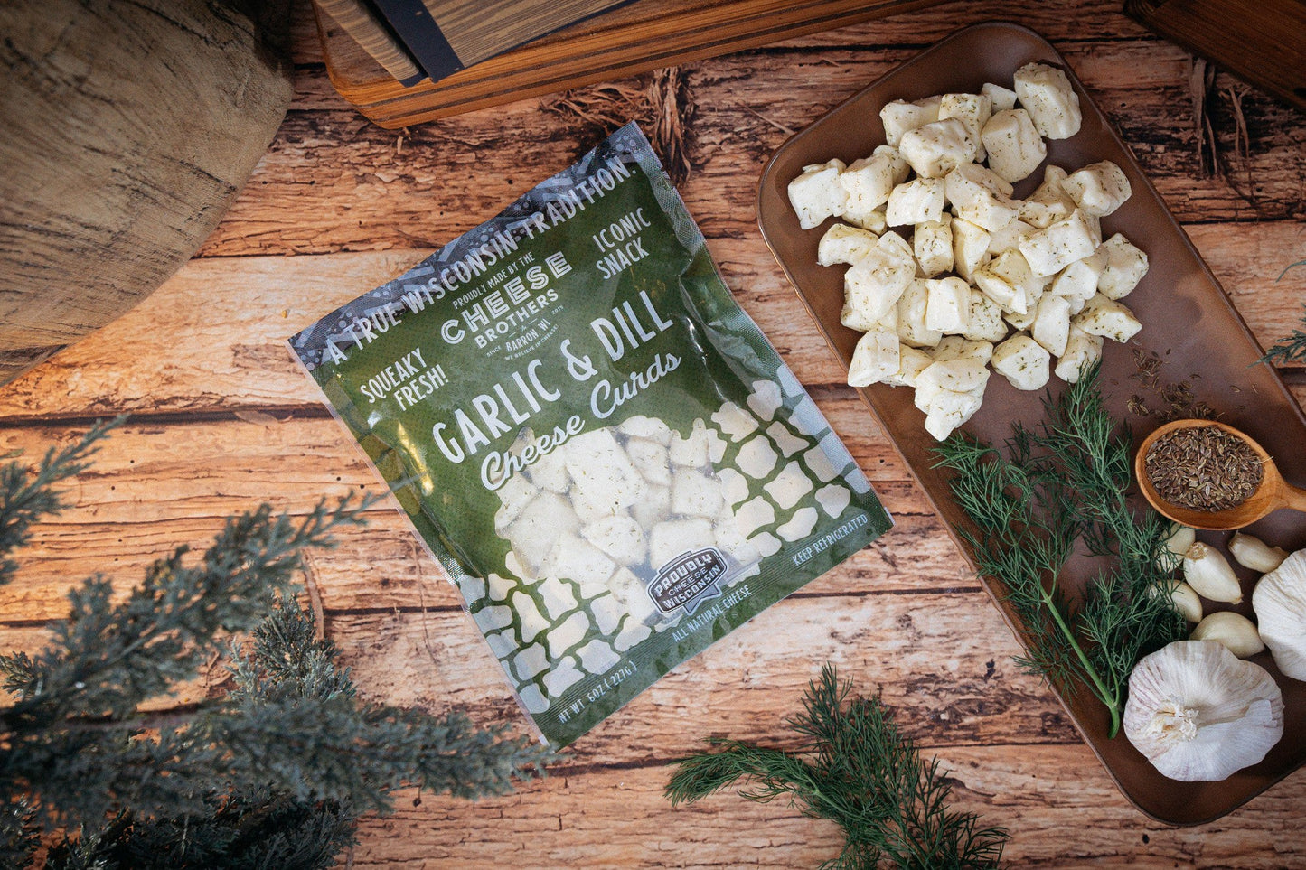 Garlic and Dill Cheese Curds *Ships Fresh Daily* (Online Exclusive)