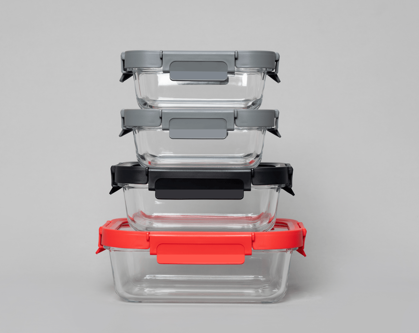 Glass Containers & Lids - Rectangular (Online Exclusive)