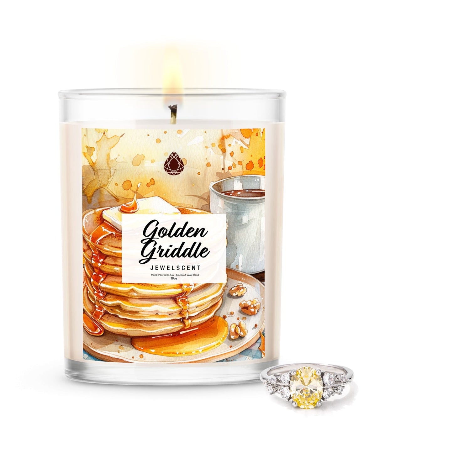 Golden Griddle 18oz Home Jewelry Candle (Online Exclusive)