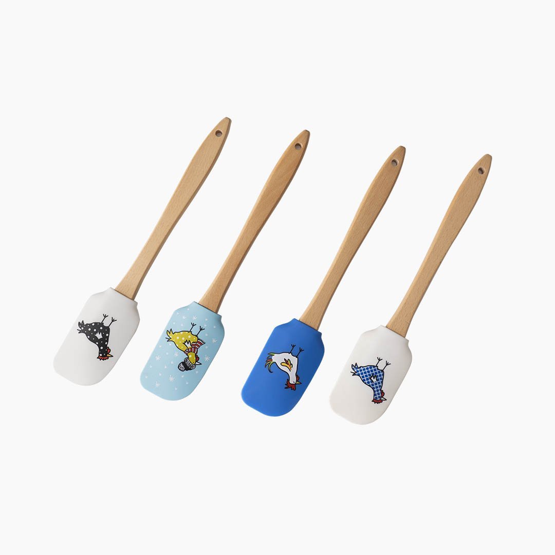 High-Heat Silicone Spatulas (Online Exclusive)