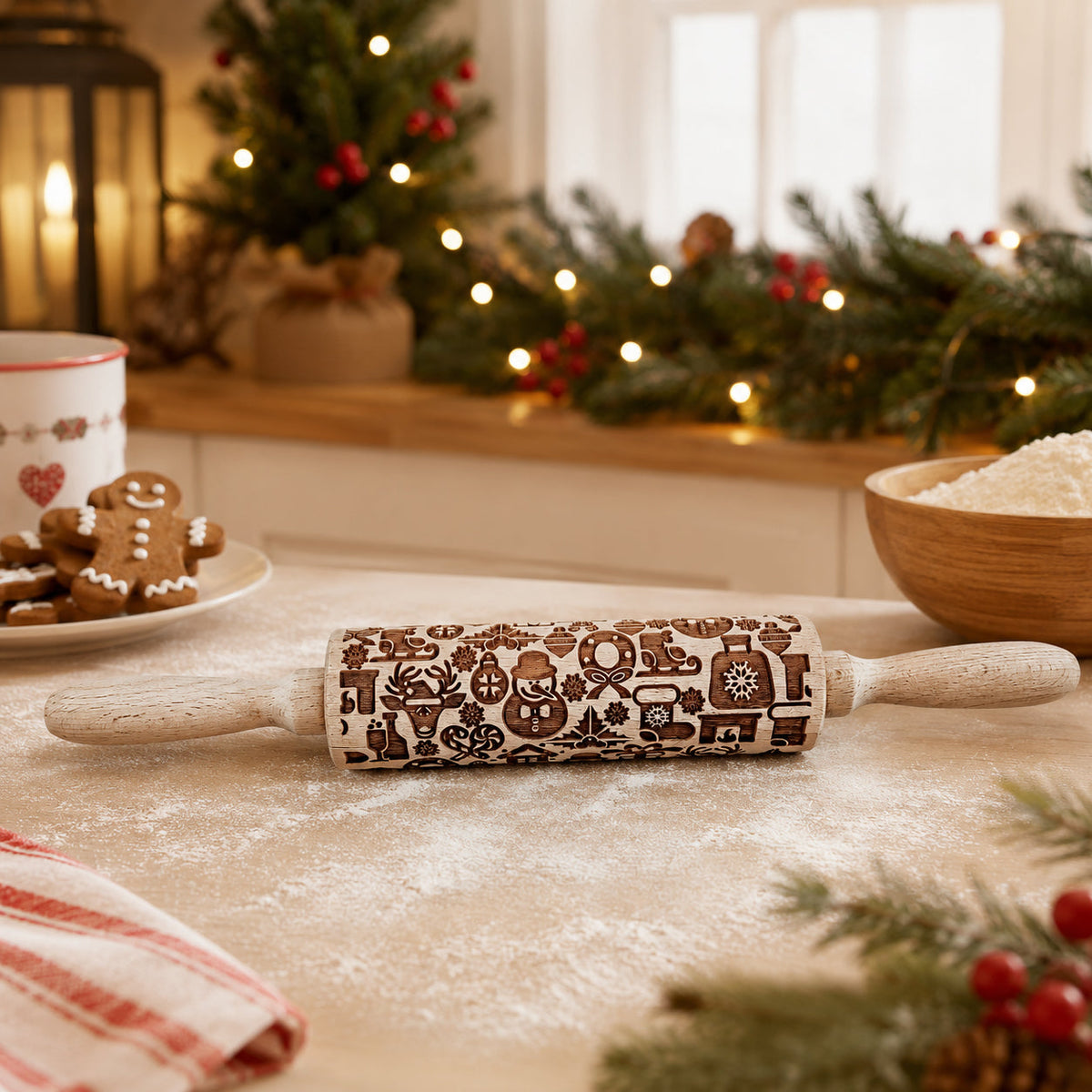 Christmas Rolling Pin Set | 10 Styles (Online Exclusive)