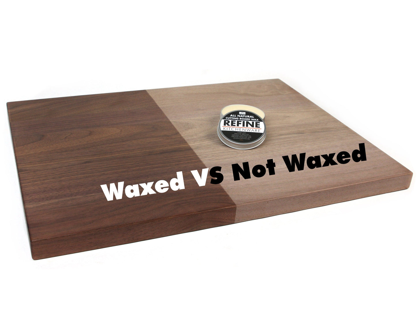 All Natural Cutting Board Wax, Handmade in the USA With Organic Coconut Oil and Organic Beeswax (Online Exclusive)