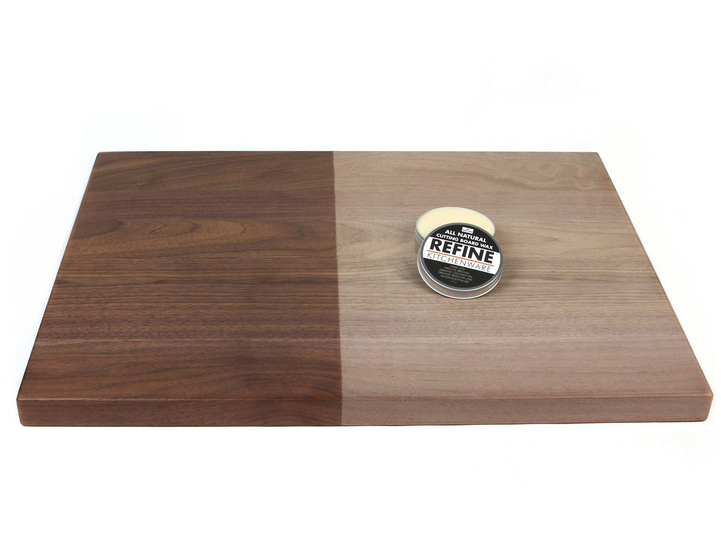 All Natural Cutting Board Wax, Handmade in the USA With Organic Coconut Oil and Organic Beeswax (Online Exclusive)