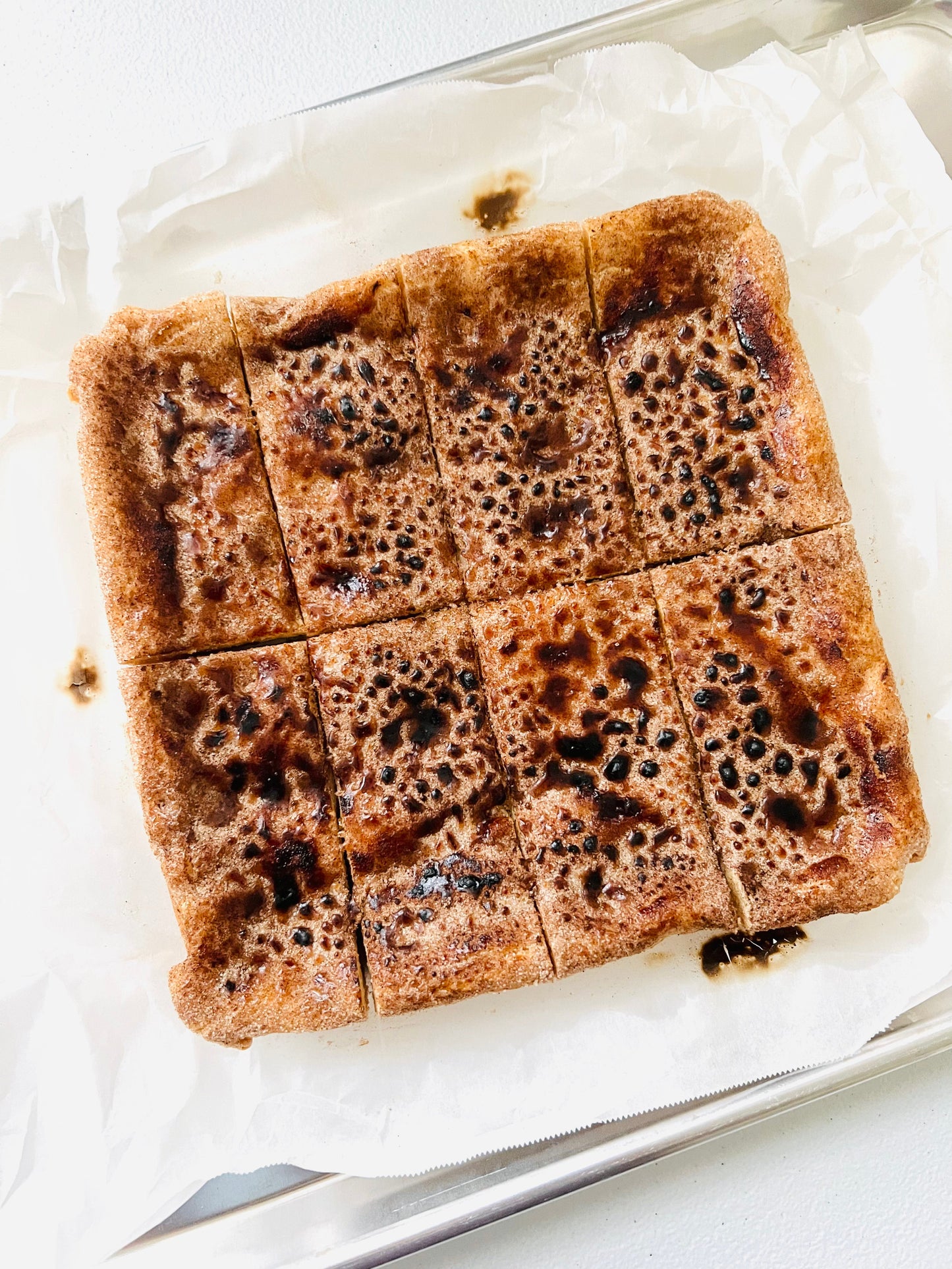 Bourbon Brûlée Snickerdoodle Blondies (Online Exclusive)