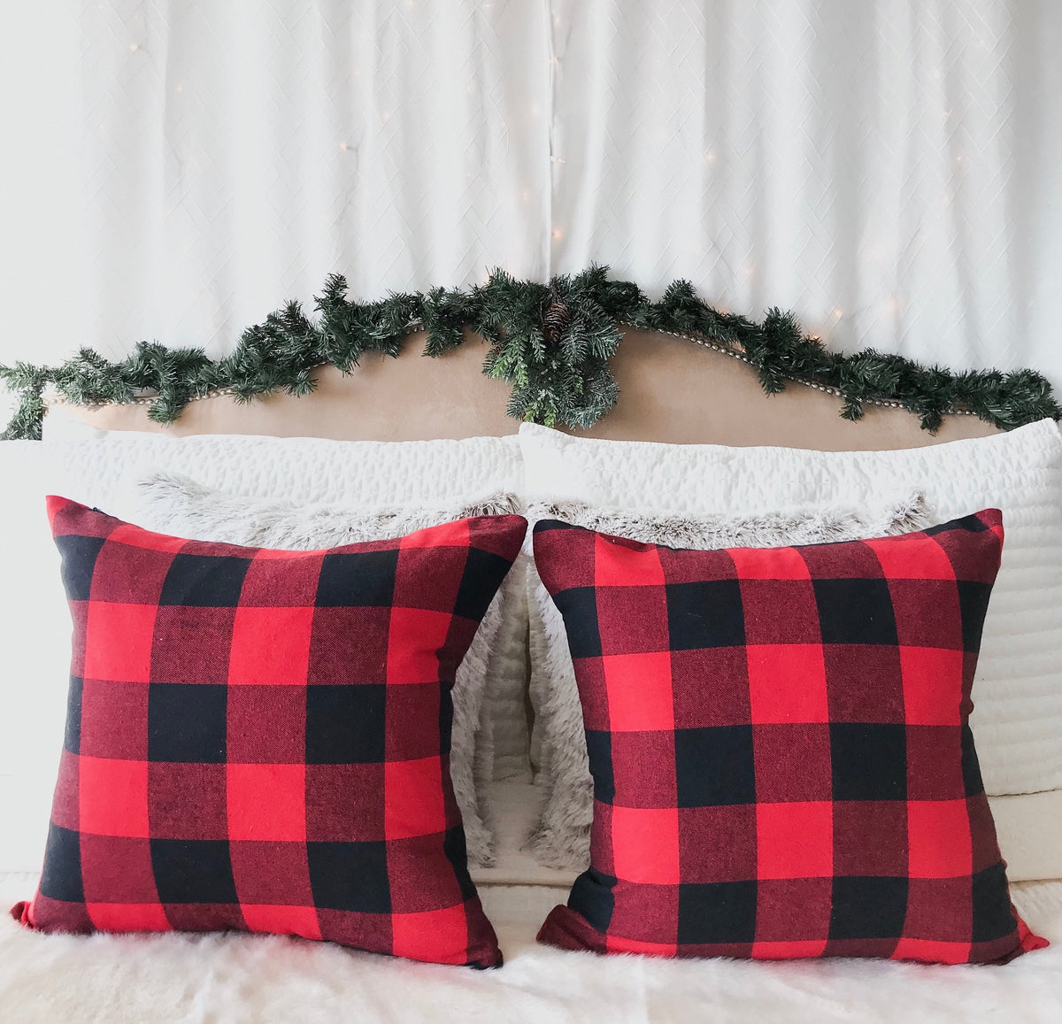 Red Buffalo Plaid Pillow Cover (Online Exclusive)