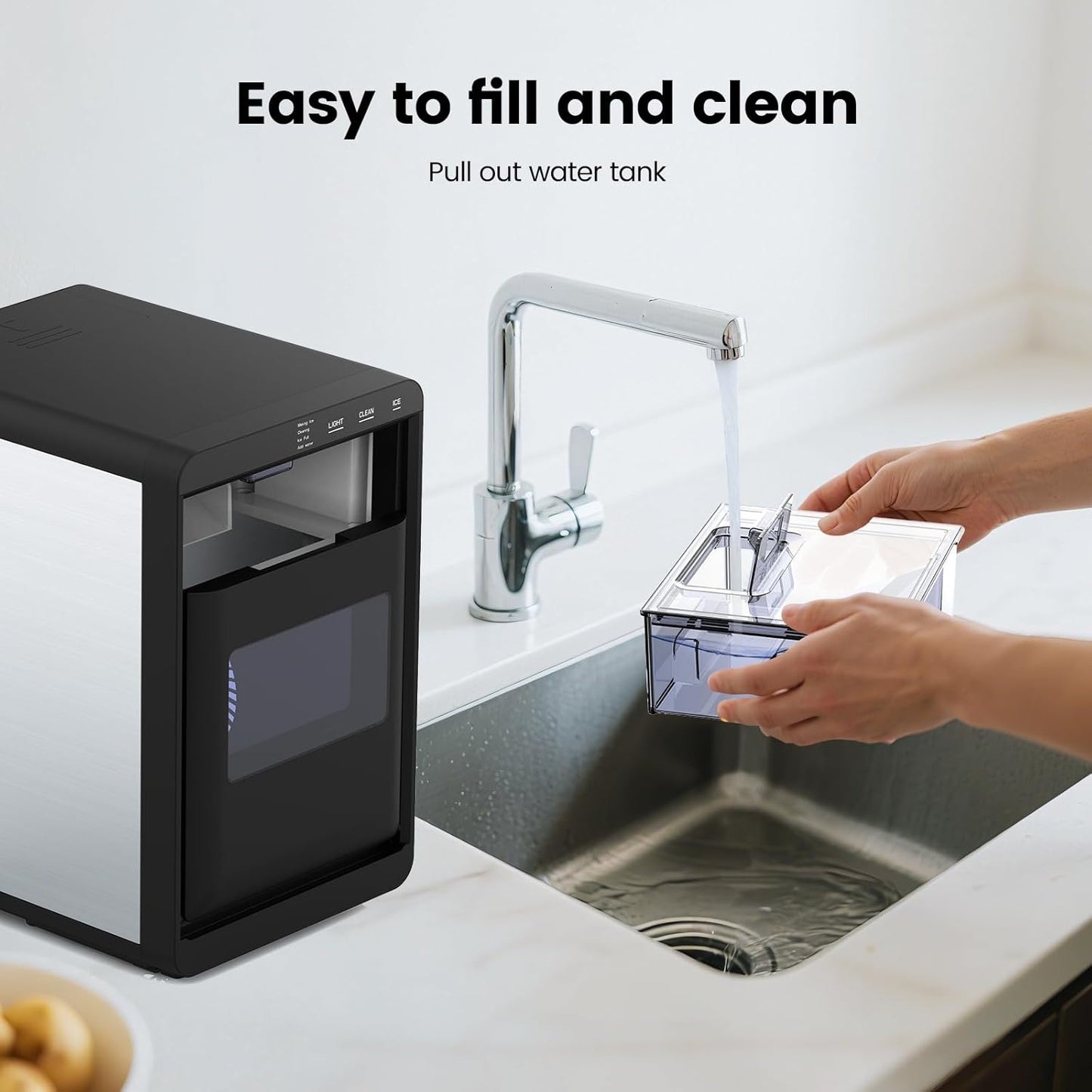 Kismile Nugget Ice Maker Countertop 58020RIM0 (Online Exclusive)