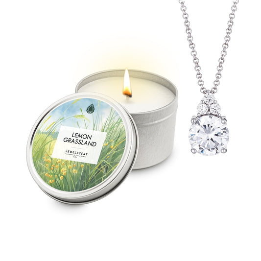 Lemon Grassland 5.5oz Tin Jewelry Candle (Online Exclusive)
