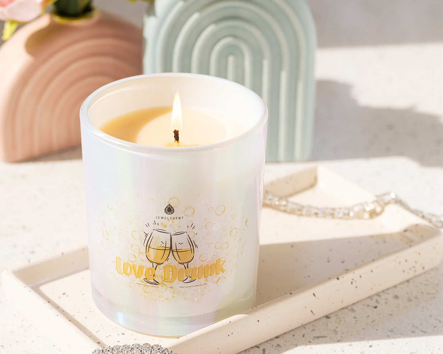 Love Drunk Iridescent 10oz Signature Jewelry Candle (Online Exclusive)