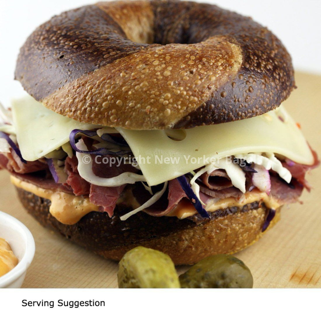 Marble Rye Bagels - 2 Dozen (Online Exclusive)