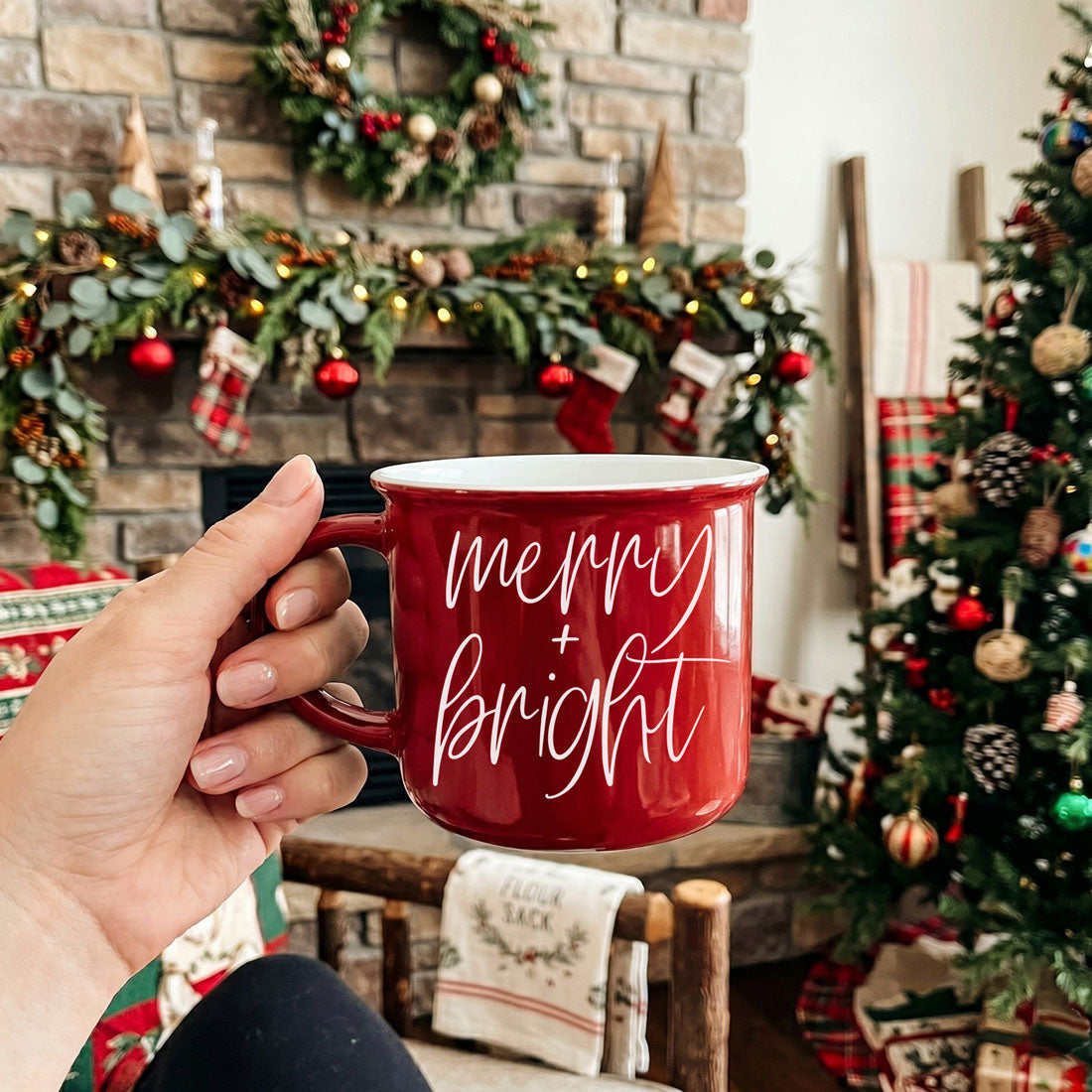 Merry & Bright Mug (Online Exclusive)