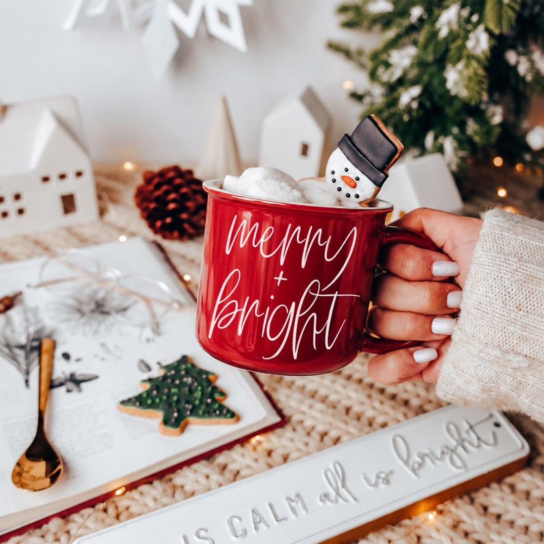 Merry & Bright Mug (Online Exclusive)