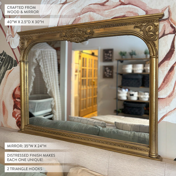 Gilded Arch Wall Mirror (Online Exclusive)