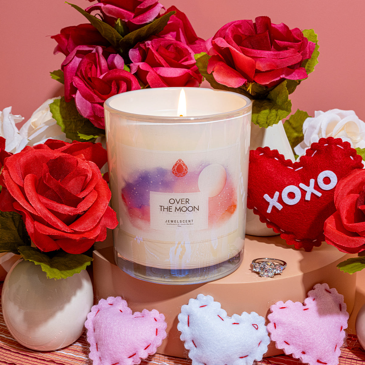 Over The Moon Iridescent 10oz Signature Jewelry Candle (Online Exclusive)