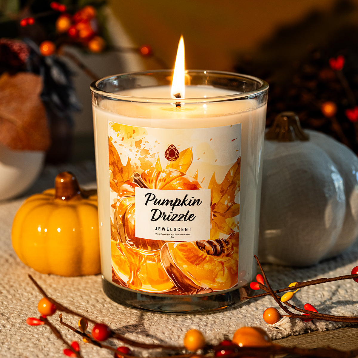 Pumpkin Drizzle 18oz Home Jewelry Candle (Online Exclusive)