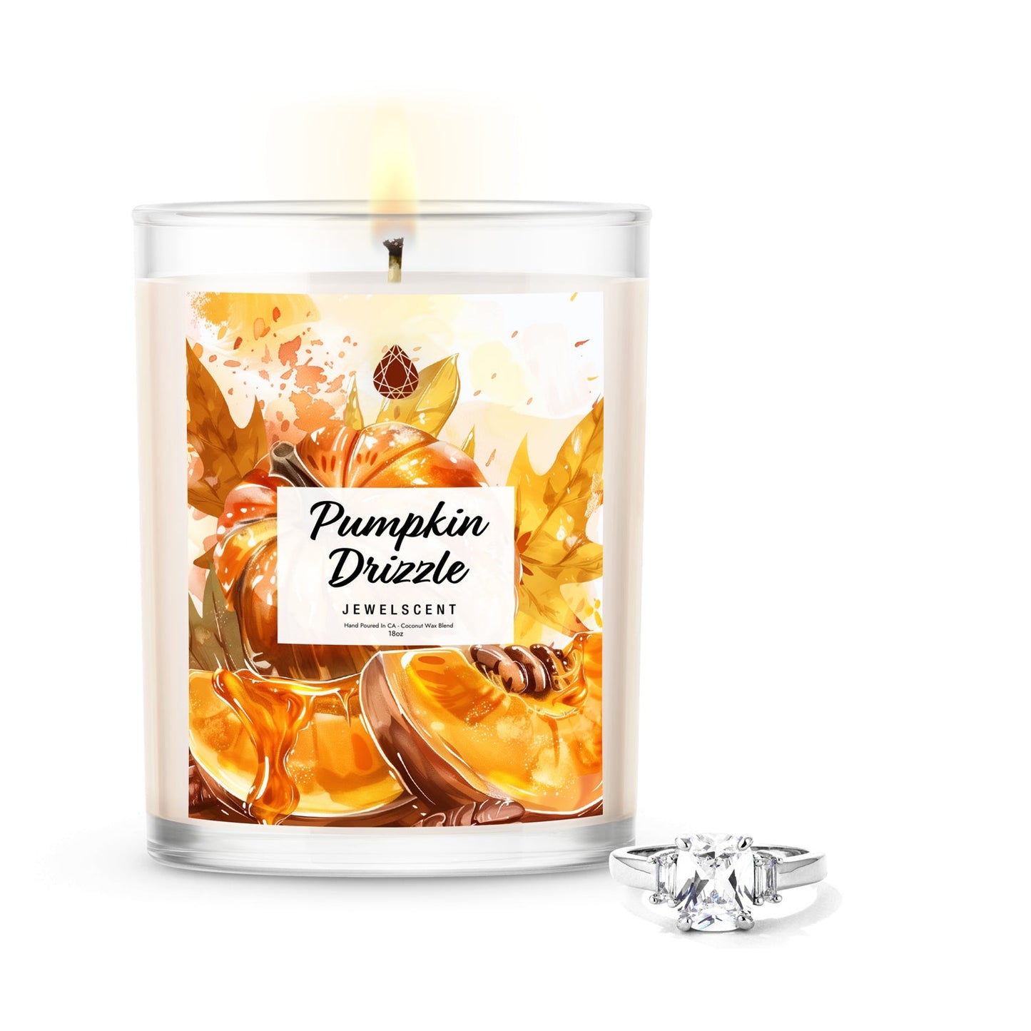 Pumpkin Drizzle 18oz Home Jewelry Candle (Online Exclusive)