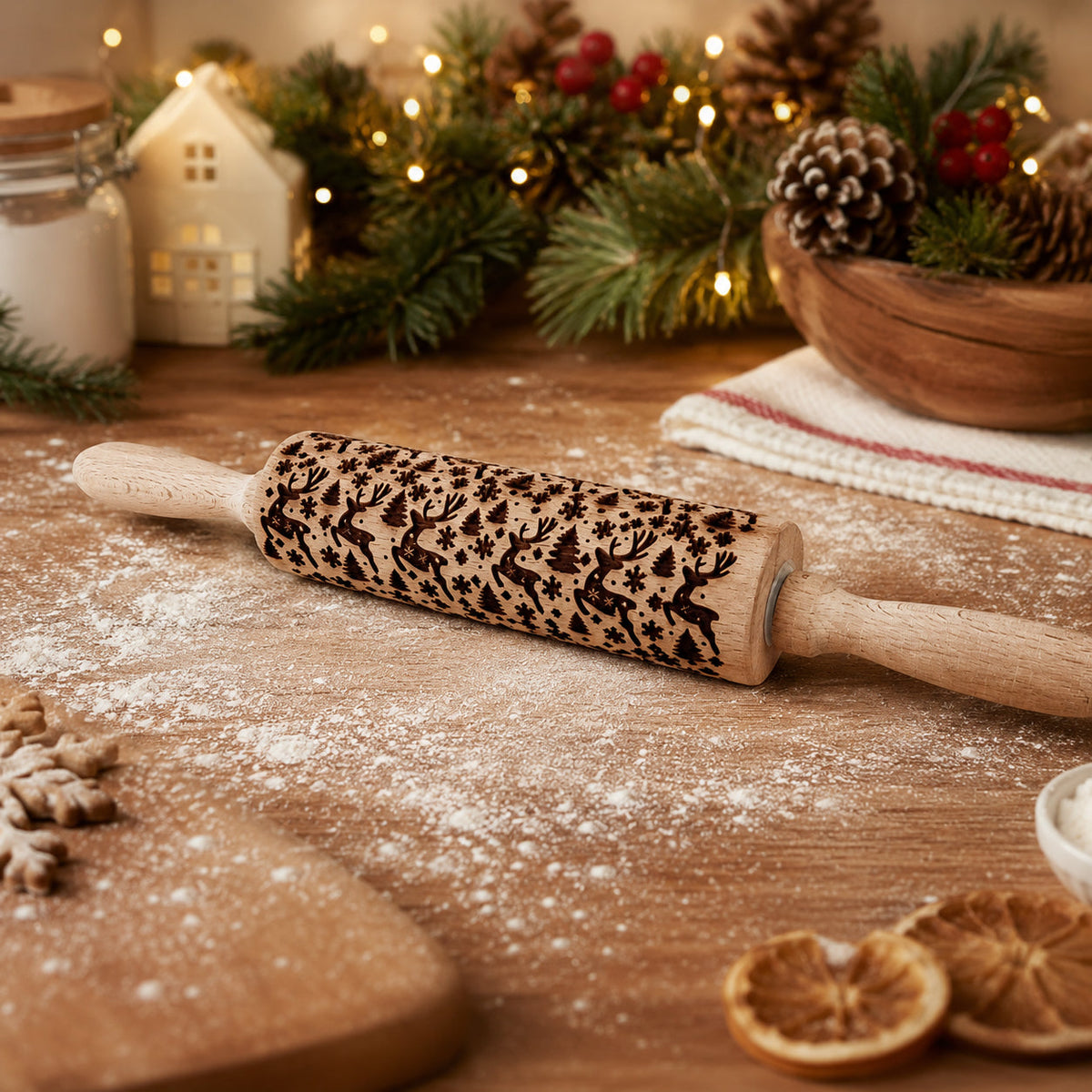 Christmas Rolling Pin Set | 10 Styles (Online Exclusive)