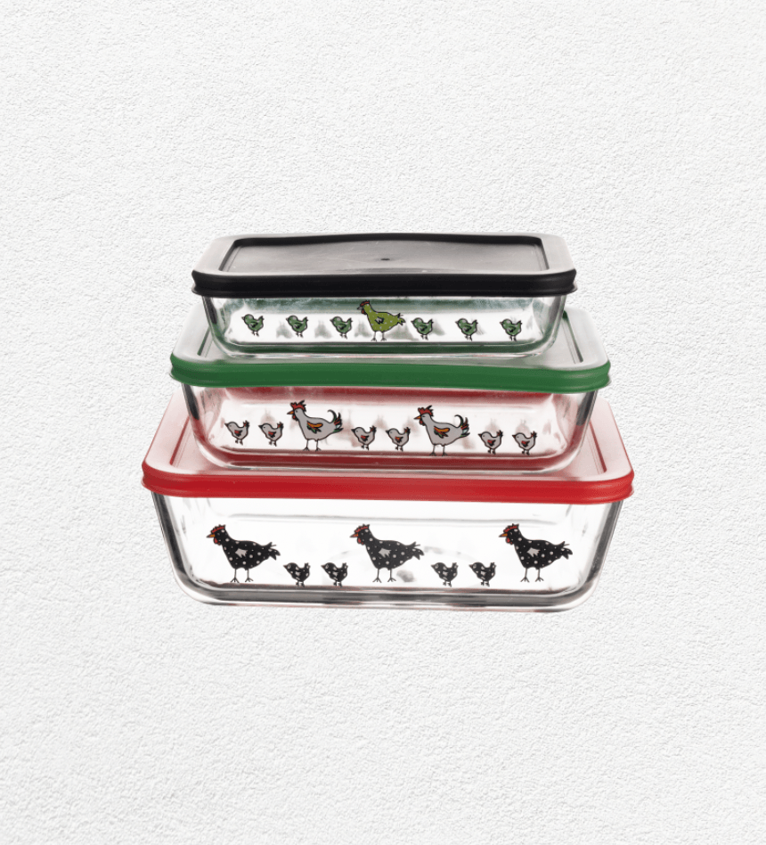 Rectangular Rooster Set (Online Exclusive)