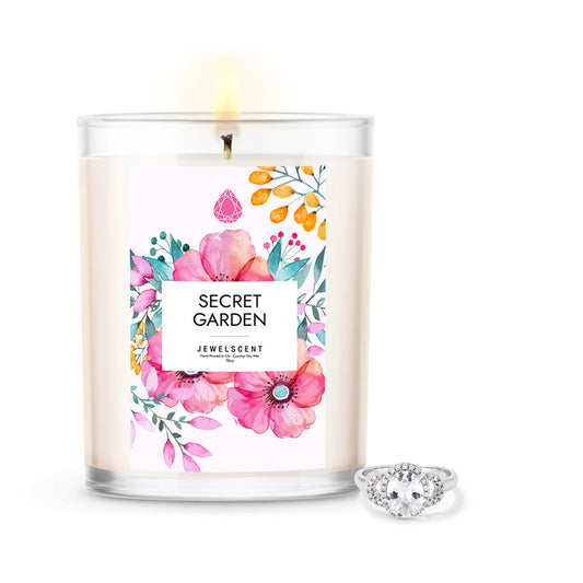 Secret Garden 18oz Home Jewelry Candle (Online Exclusive)