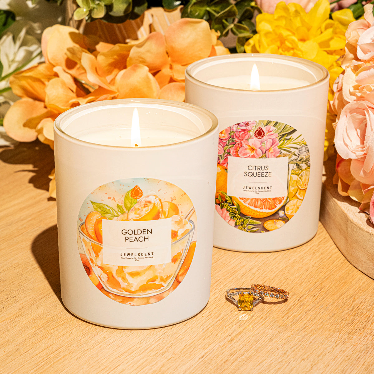Citrus Squeeze 10oz Signature Jewelry Candle (Online Exclusive)