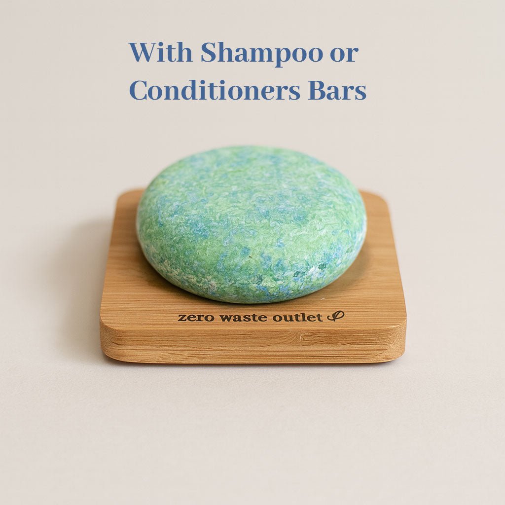 Small Square Bamboo Soap Dish (Online Exclusive)