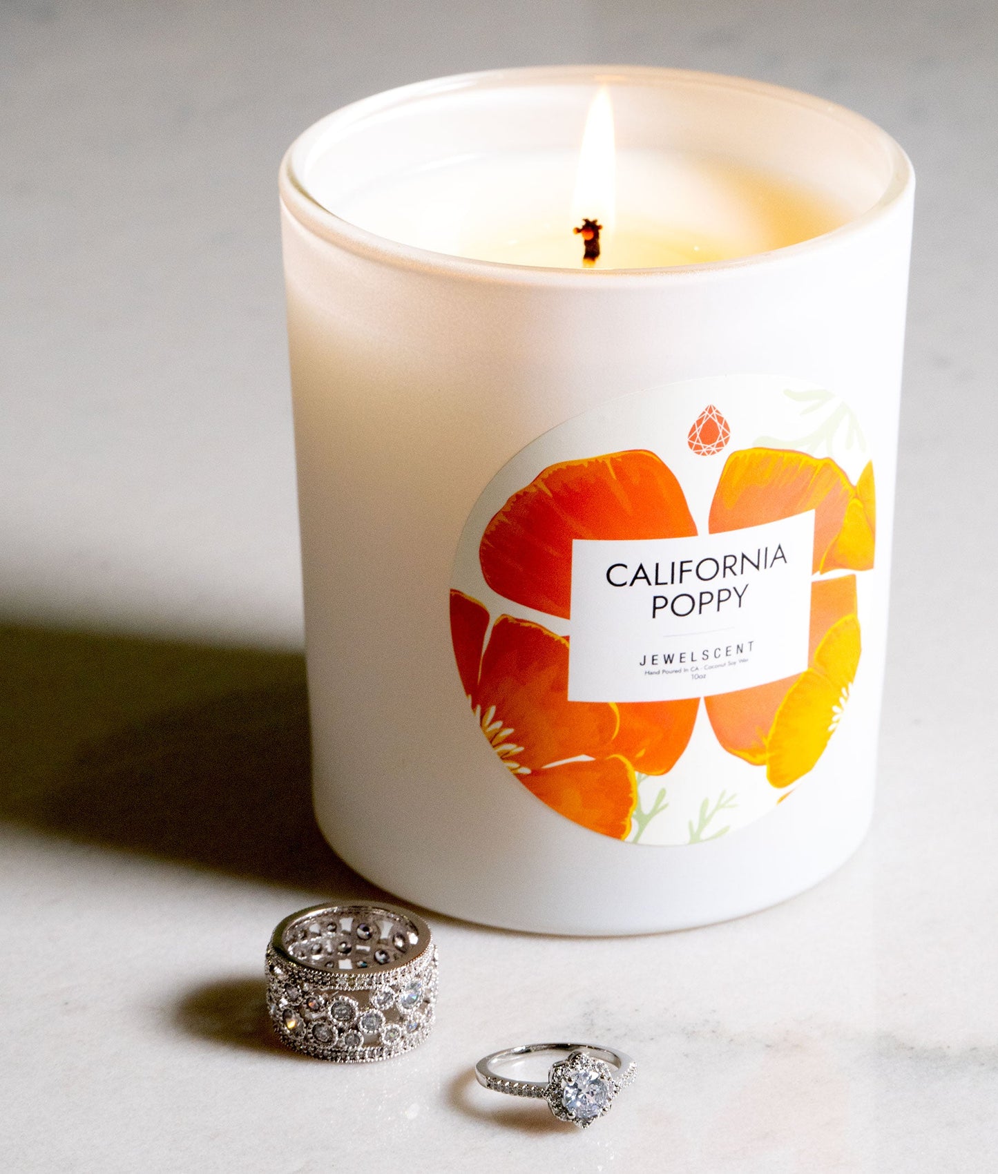 California Poppy 10oz Signature Jewelry Candle (Online Exclusive)