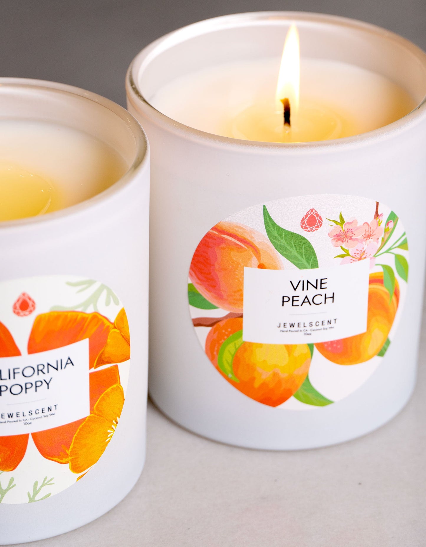 Vine Peach 10oz Signature Jewelry Candle (Online Exclusive)