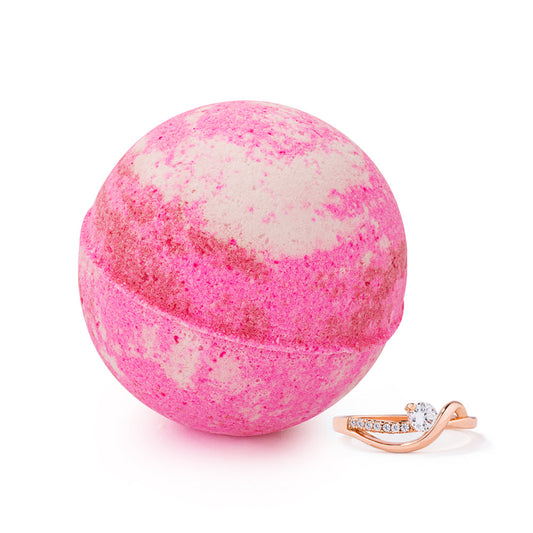 Summer Strawberry Jewelry Bath Bomb (Online Exclusive)