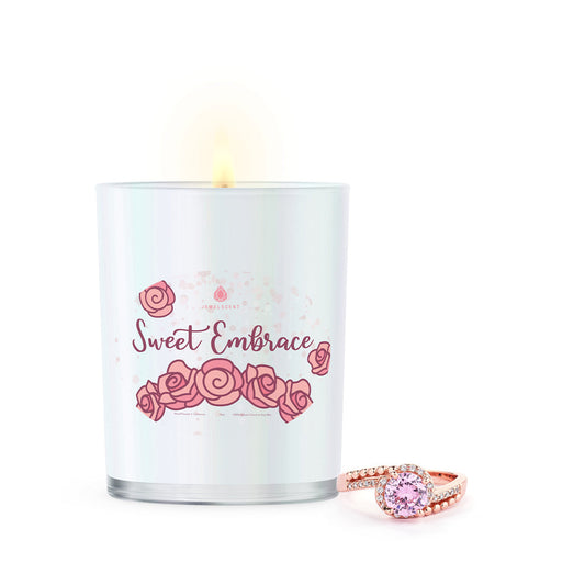 Sweet Embrace Iridescent 10oz Signature Jewelry Candle (Online Exclusive)
