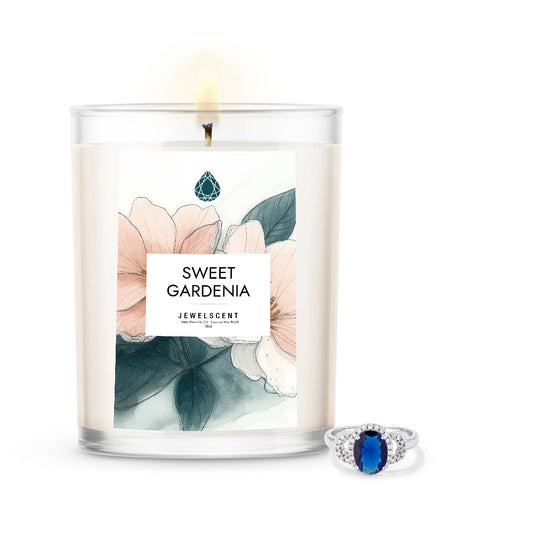 Sweet Gardenia 18oz Home Jewelry Candle (Online Exclusive)