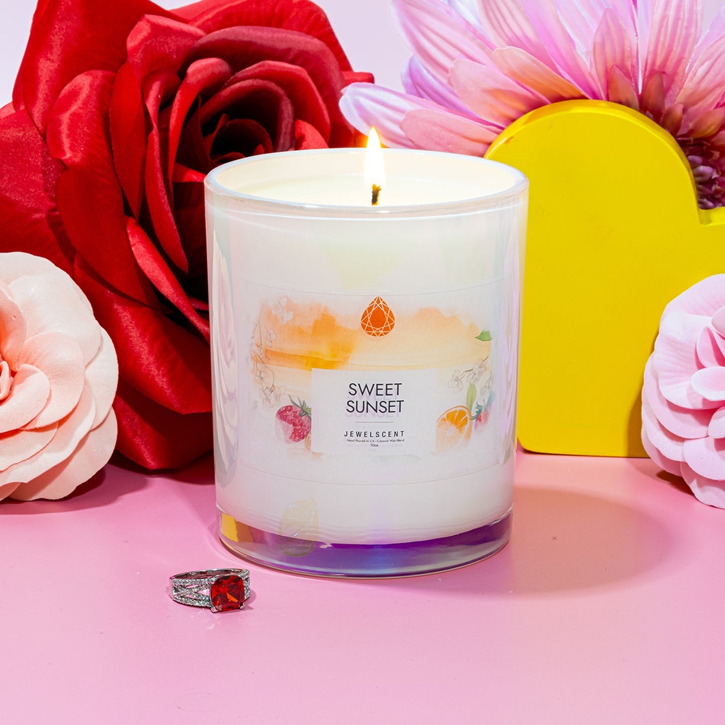 Sweet Sunset Iridescent 10oz Signature Jewelry Candle (Online Exclusive)