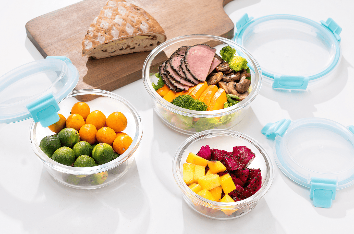 High Top Lid Round Containers (Online Exclusive)