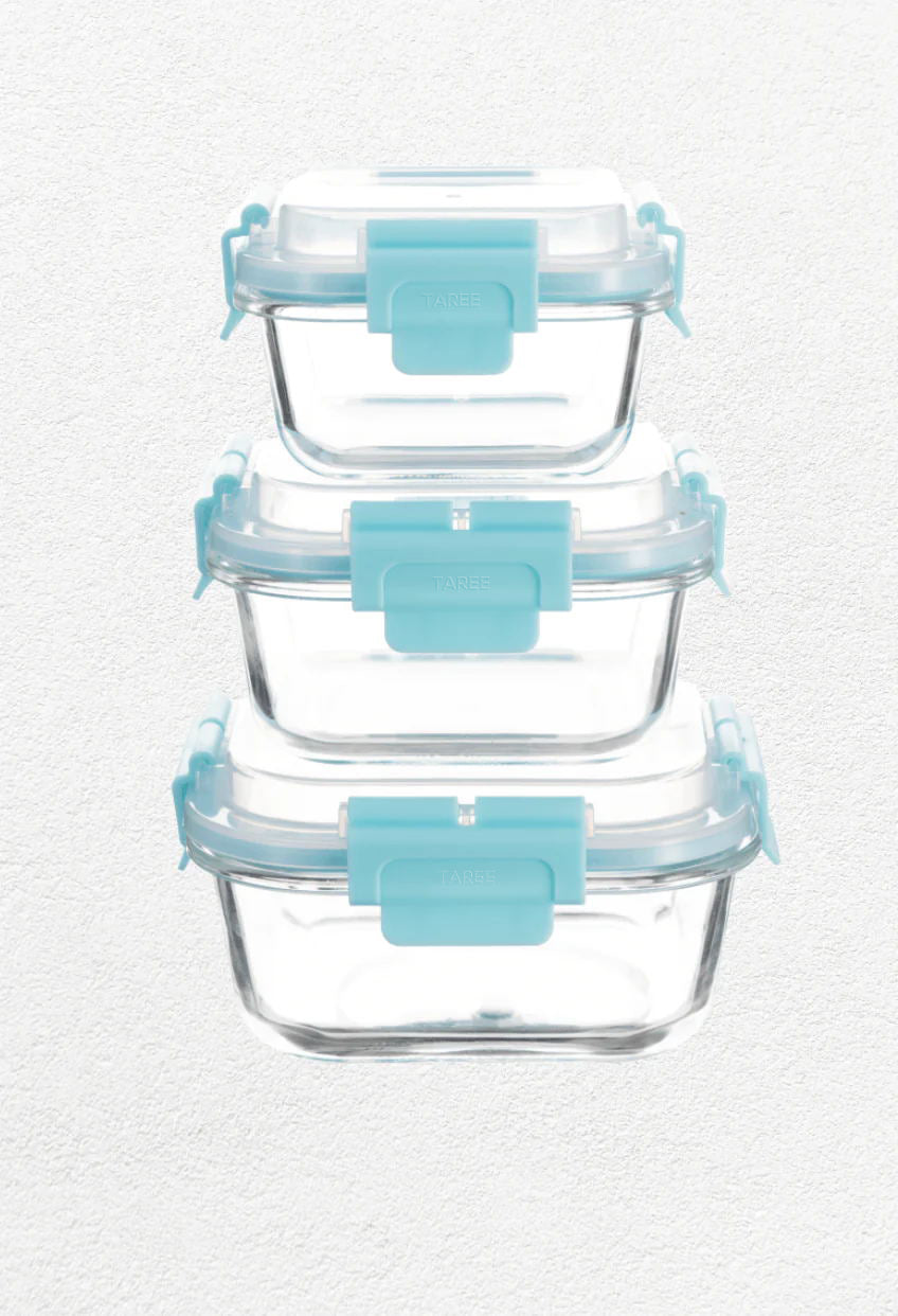 High Top Lid Square Containers (Online Exclusive)
