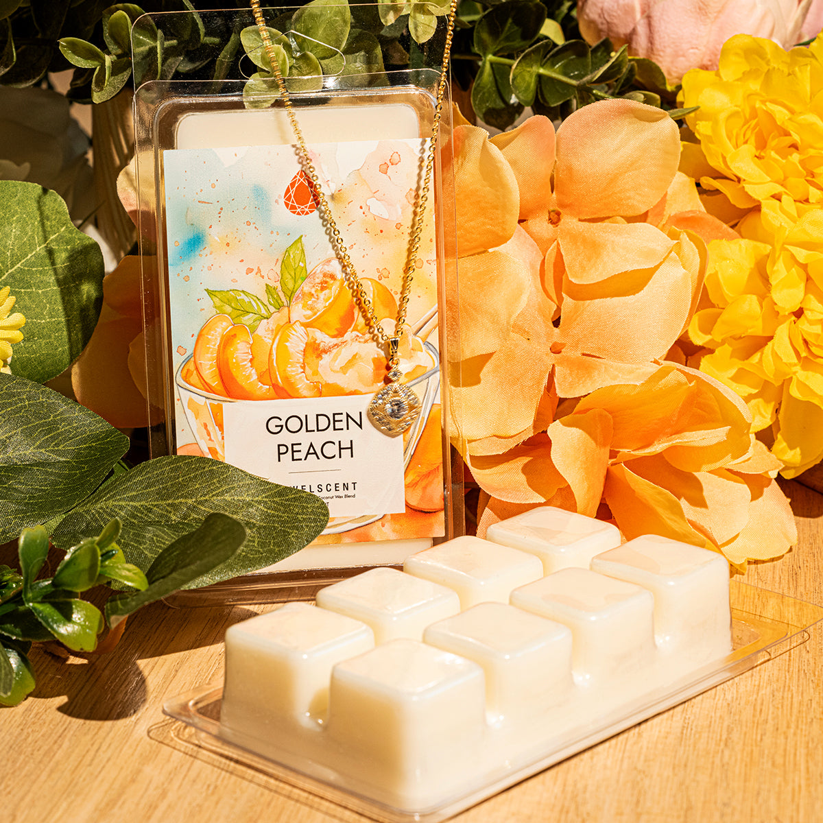 Golden Peach Jewelry Wax Tart (Online Exclusive)