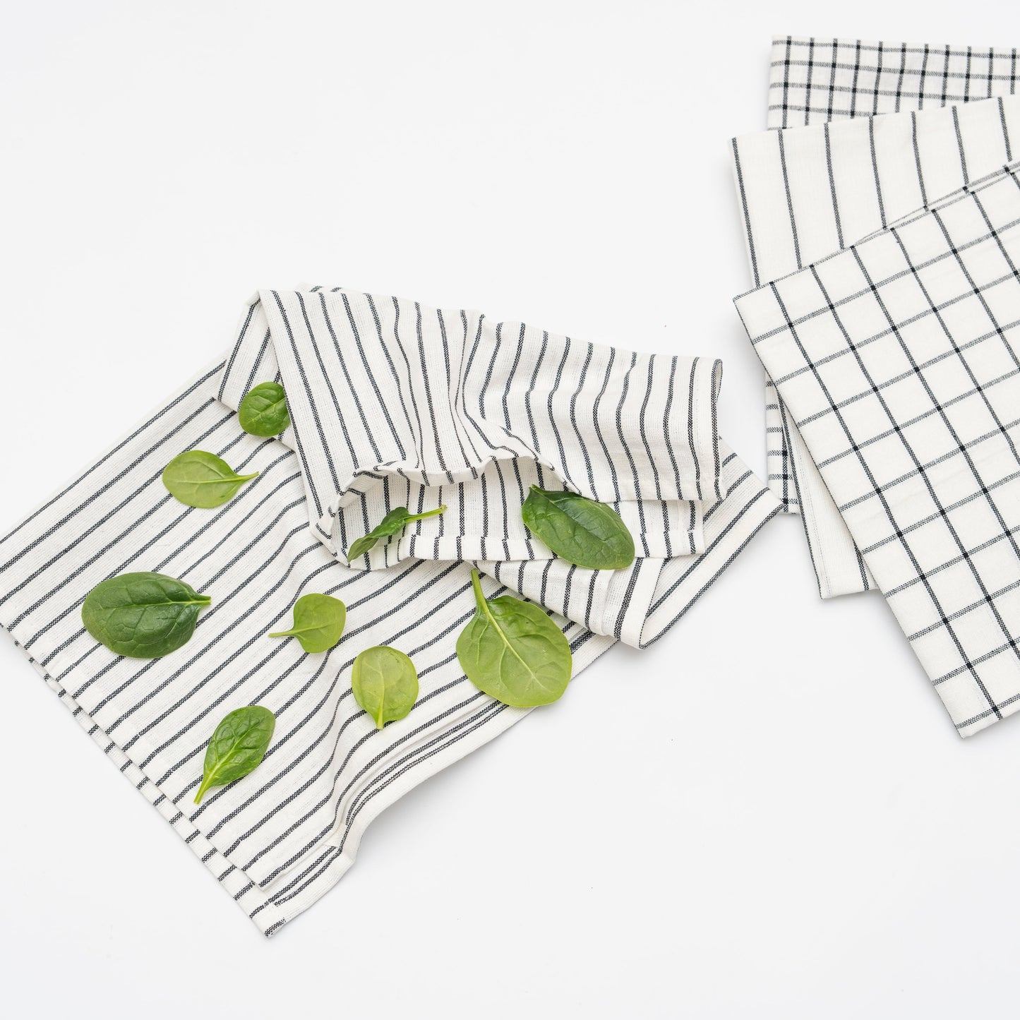 Stripe & Check Kitchen Towel Set (Online Exclusive)