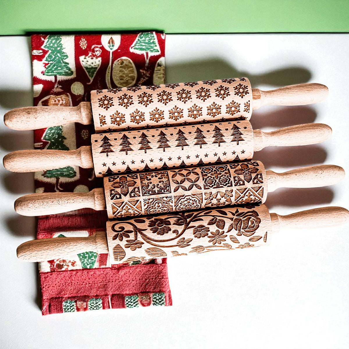 Christmas Rolling Pin Set | 10 Styles (Online Exclusive)