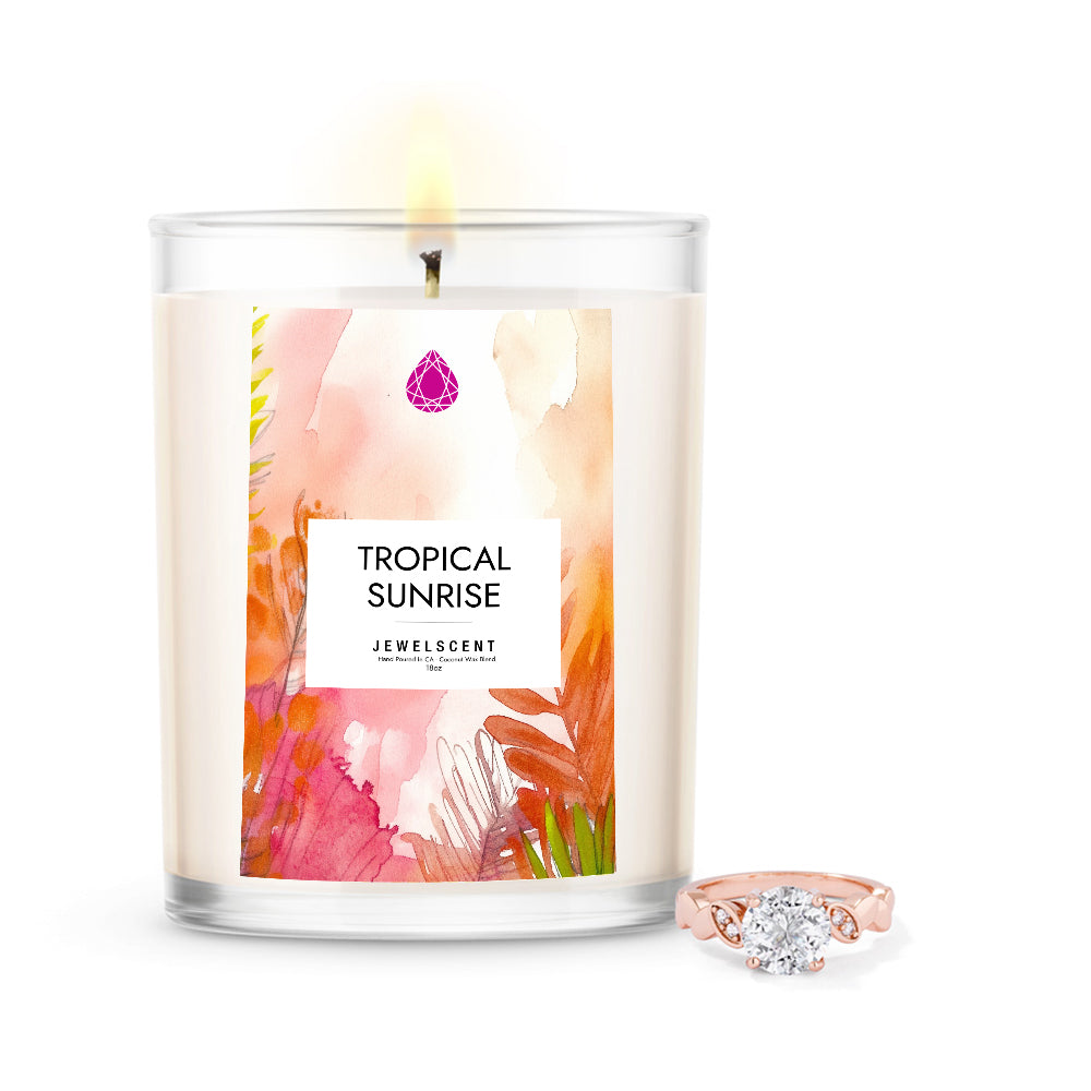 Tropical Sunrise 18oz Home Jewelry Candle (Online Exclusive)