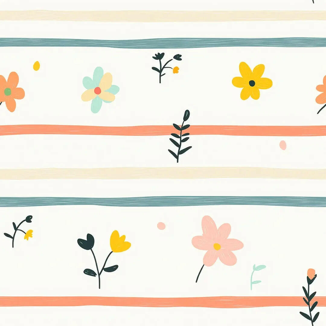 Cottage Garden Whimsy Stripe (Online Exclusive)